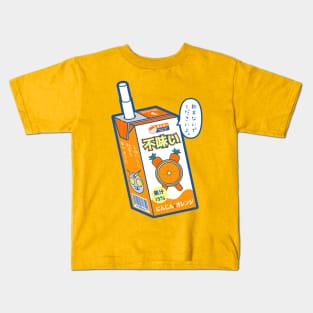 Orange and Carrot Juice Kids T-Shirt